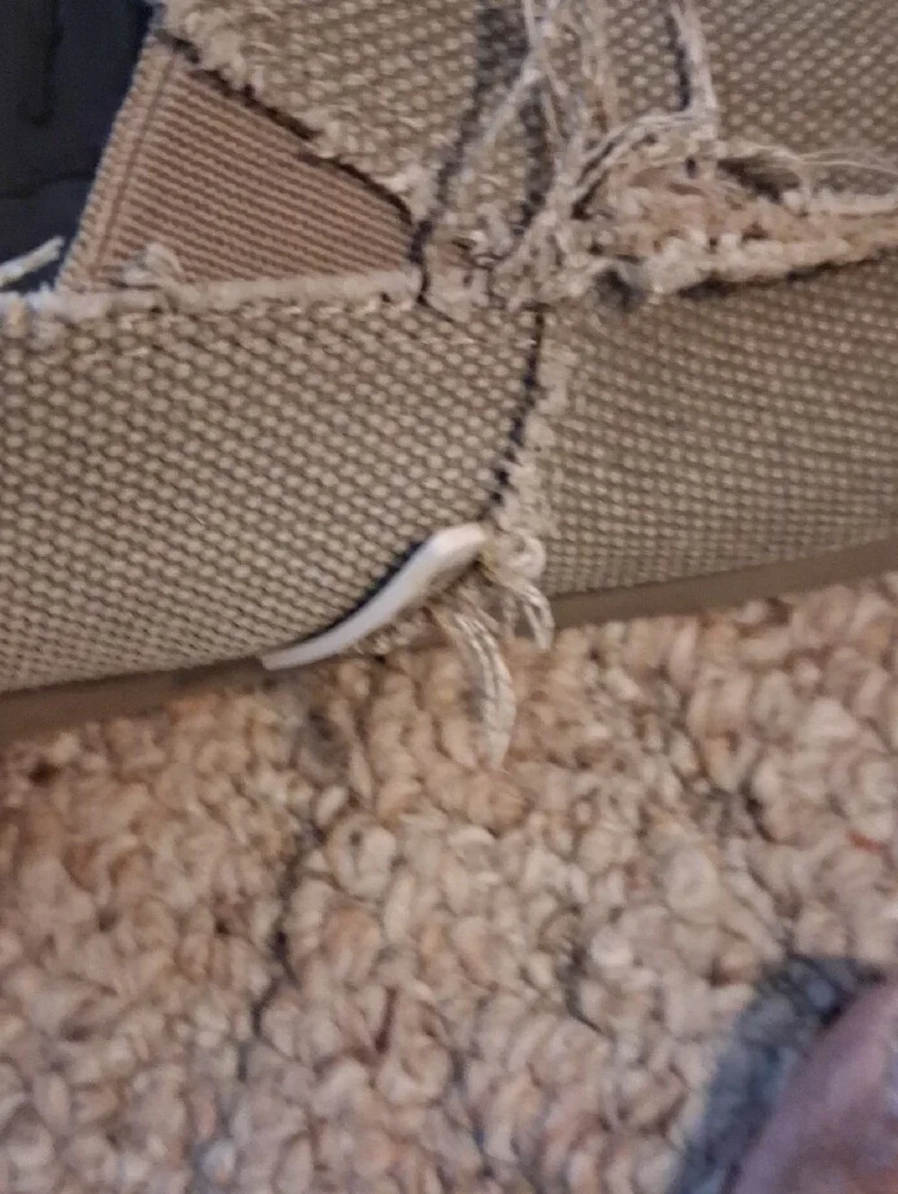 CROCS Men's Beige Canvas Slip-On Loafers